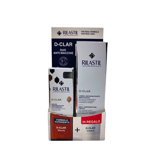 Rilastil D-Clar Crème Dépigmentante Anti-Taches Quotidienne + Sérum