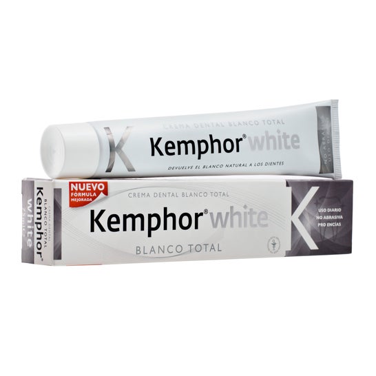 Kemphor Total White Crème Dentaire Blanche 75 ml