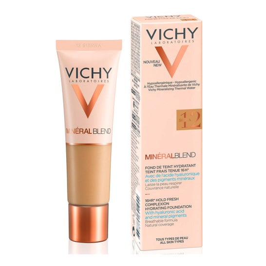 Vichy Minéralblend Fond de Teint Hydratant Teinte 12 SIERRA 30mL