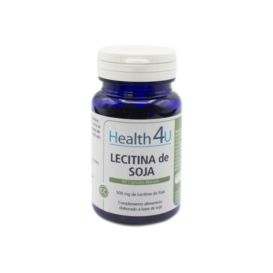 H4u Lécithine de soja 60 gélules 720 mg