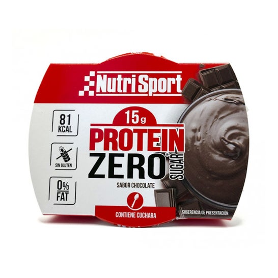 NutriSport Protein Zero Sugar Pudding Chocolat 135g
