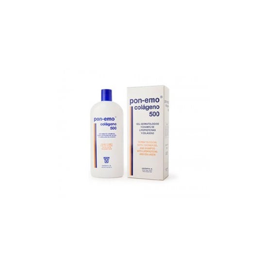 Pon-emo® shampooing gel de collagène pour cheveux secs 500ml