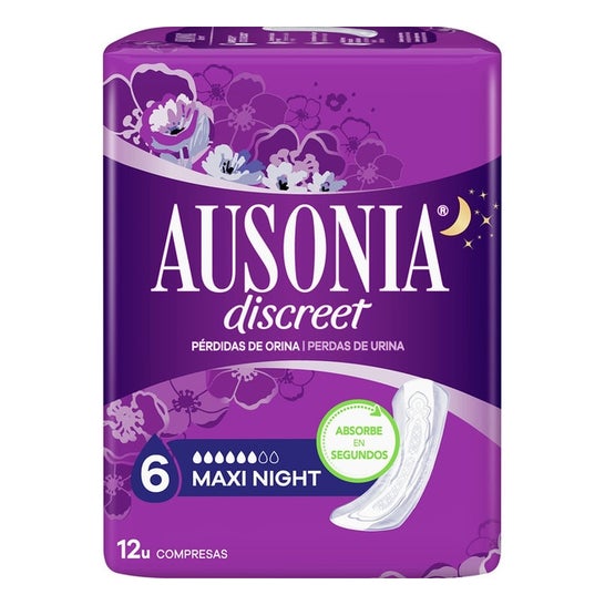 Ausonia Discreet Maxi Discreet 12uds