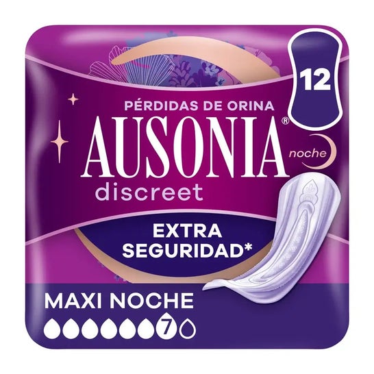 Ausonia Discreet Maxi Discreet 12uds Ausonia Discreet Maxi Discreet 12uds