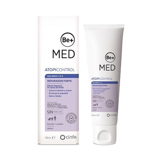 Be+ Med Atopicontrol Reparateur Forte Crème 100ml