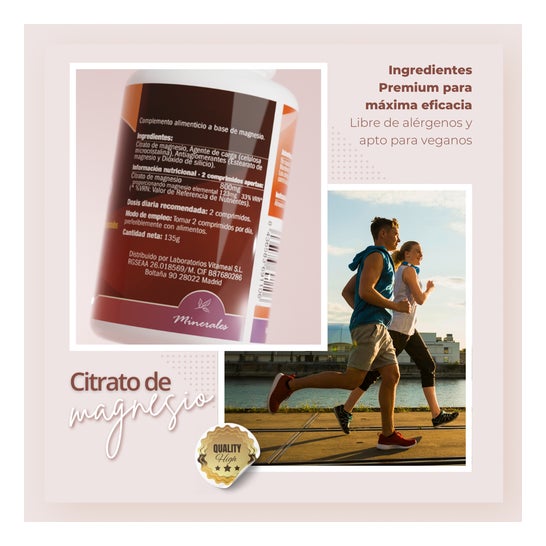 Naturbite Citrate de Magnésium 60comp
