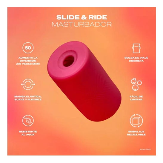 Durex Slide & Ride Masturbateur 1ut Durex Slide & Ride Masturbateur 1ut