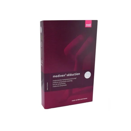 Mediven Seduction 20 Bas Jarret Pied Fermé Poudre 3C 1 Paire