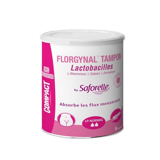 Saforelle Florgynal Probiotic Tampon Regular 9uts