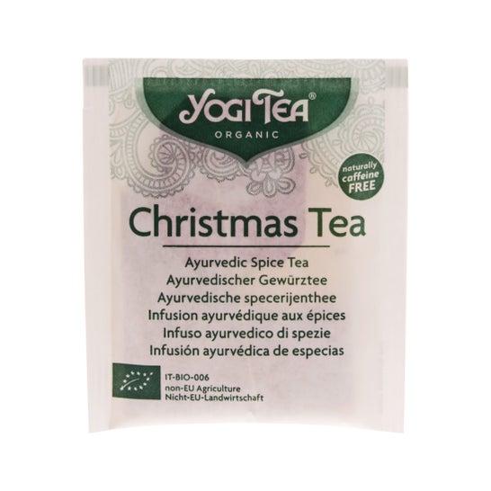 Yogi Tea Infusion Ayurvédique Christmas Tea Bio 17 sachets de 2,2g