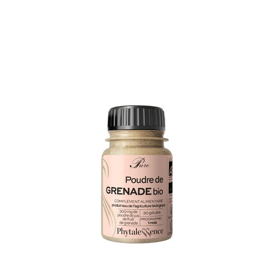 Phytalessence Poudre De Grenade Bio 30 Gélules