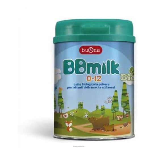 Buona Bbmilk 0-12 Lait Enfants Bio Poudre 800g