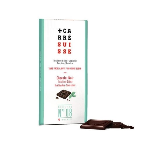 Tablette de chocolat noir Carre Suisse 85% Togo Bio 100g