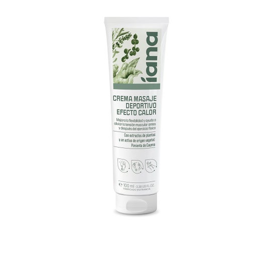 Iana Crème Massage Sportif Effet Chaleur 100ml