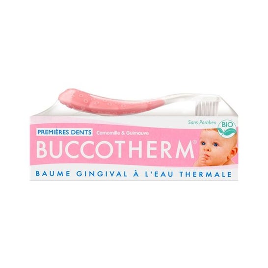 Buccotherm Kit Premières Dents Baume Gingival + Brosse à Dents