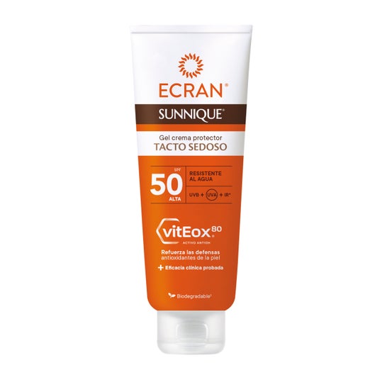 Ecran Sunnique Gel Crème Toucher Sec SPF50 250ml