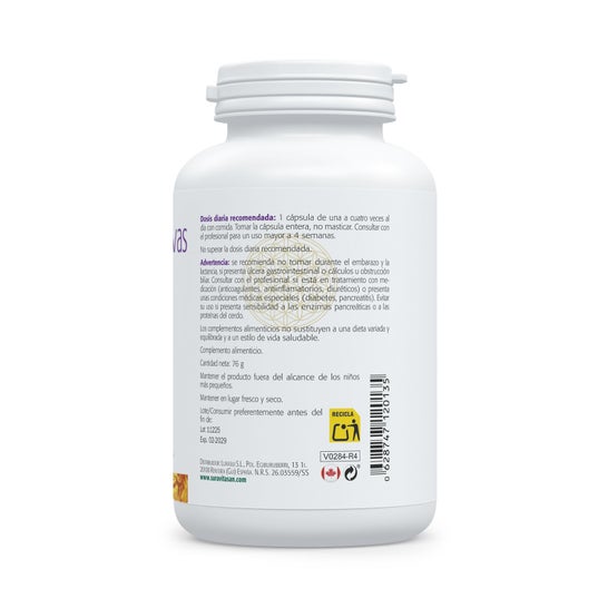 Sura Vitasan Enzymes Digestives 100 caps