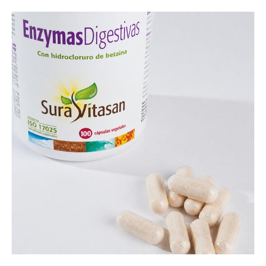 Sura Vitasan Enzymes Digestives 100 caps