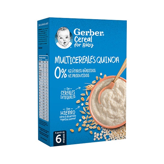 Gerber Multi-céréales Quinoa +6m 270g