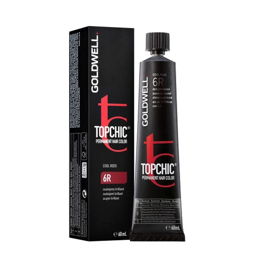 Goldwell Topchic Coloration 6R Acajou Brillant 60 ml