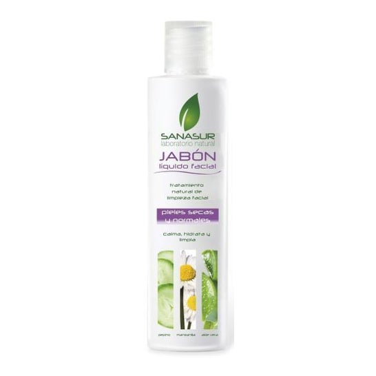 Sanasur Jabón Facial Pieles Normales y Secas 200ml