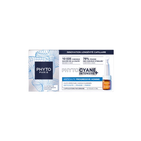 Phytocyane Intensive+ Homme 12 Ampoules