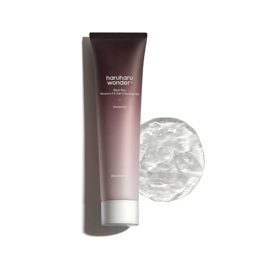 Haruharu Wonder Gel Nettoyant Doux Hydratant Riz Noir 5.5 100 ml
