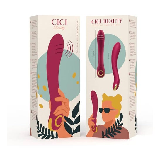 Cici Beauty Premium Silicone G-Spot Vibrator 1ut