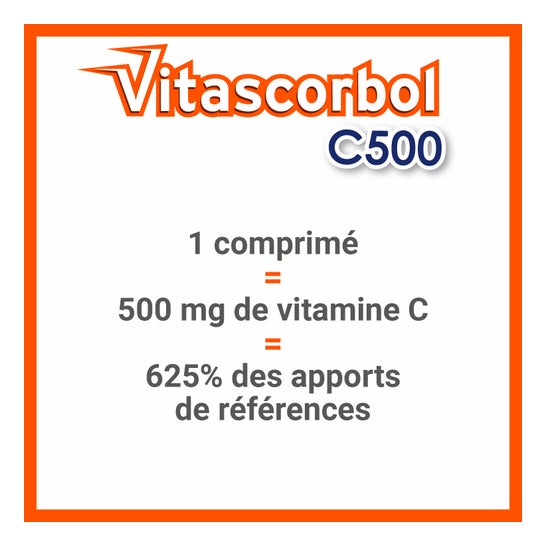 Vitascorbol C500 24 Comprimés