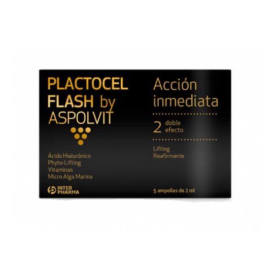Aspolvit Plactocel Plactocel Flash 5ampollasx2ml
