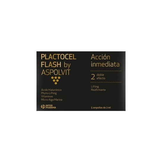 Aspolvit Plactocel Plactocel Flash 5ampollasx2ml