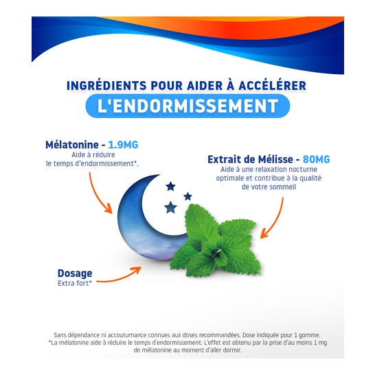 Valdispert Sommeil Rapide 1,9mg 60 Gommes