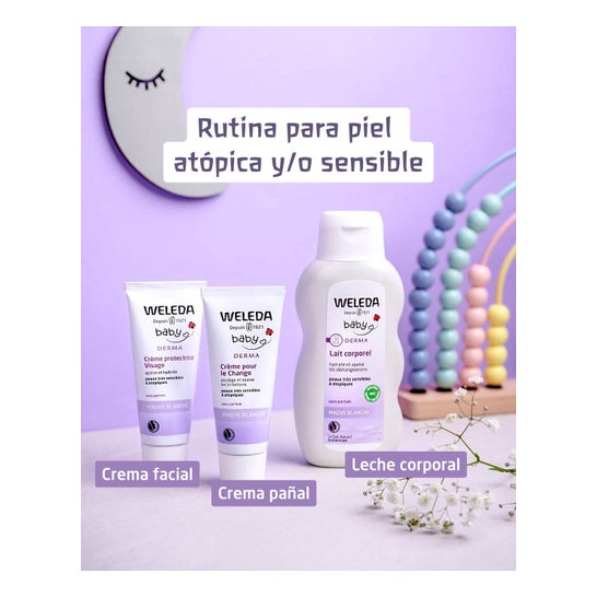 Weleda Bébé derma Crème pour le Change à la Mauve Blanche Bio 50mL