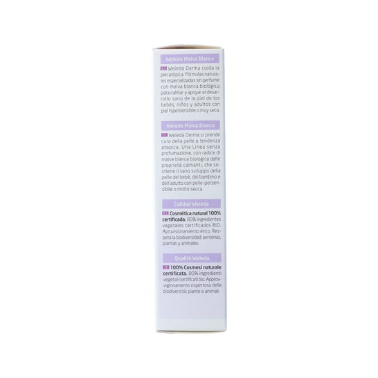 Weleda Bébé derma Crème pour le Change à la Mauve Blanche Bio 50mL