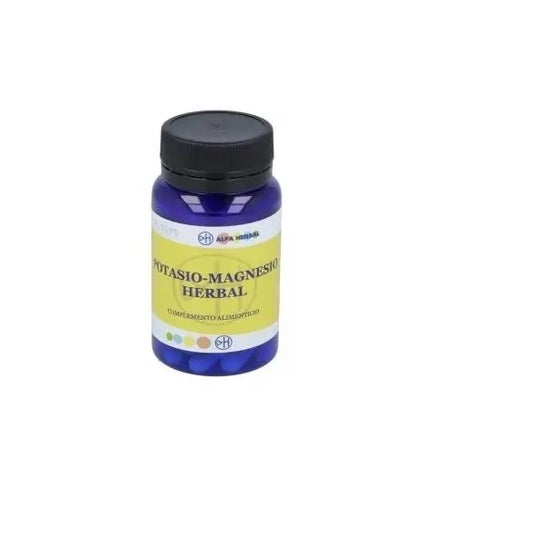 Alpha Herbal Potassium Magnésium 60caps