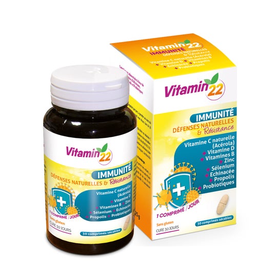 Vitamin'22 Immunité 30comp
