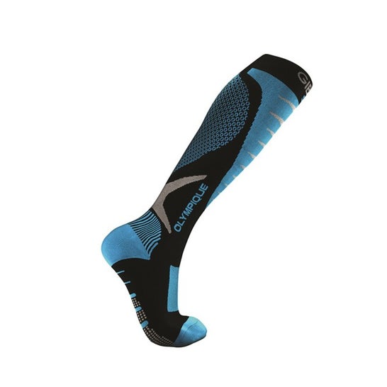 Gibaud Chaussette Compression Sportive Bleu Taille 1 1 Paire