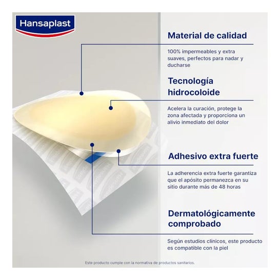 Hansaplast expert en ampoules hydrocolloïdes Hansaplast foot expert pack de pansement Hansaplast expert en ampoules hydrocolloïdes Hansaplast foot expert pack de pansement