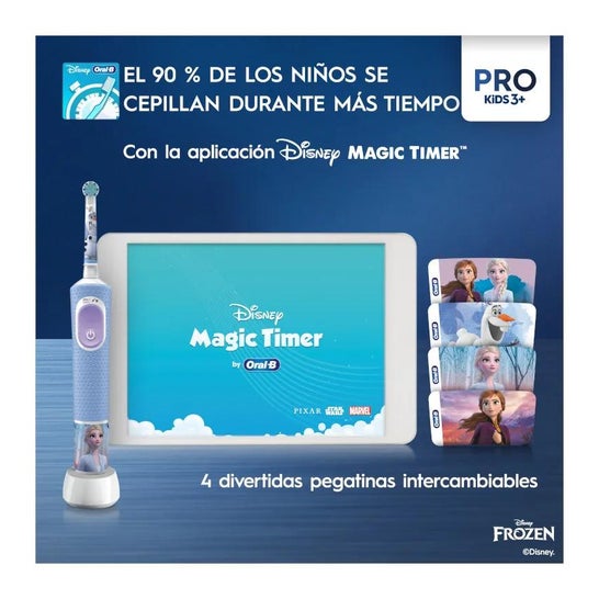 Brosse à dents électrique Kids Frozen+ Case Brosse à dents électrique Kids Frozen+ Case