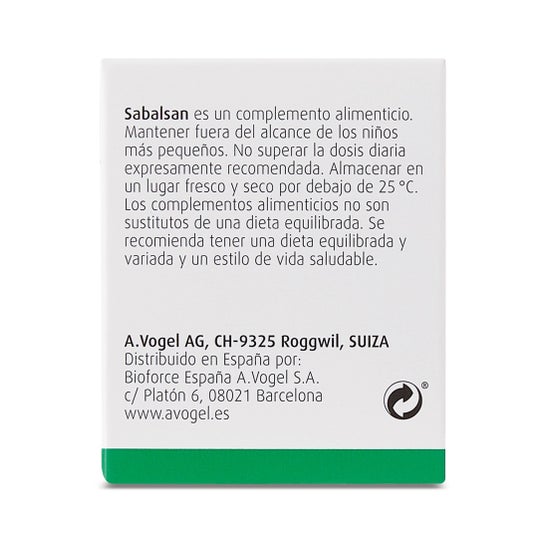 Sabalsan A Vogel 30 Capsules