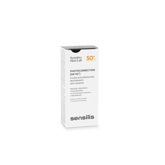 Sensilis Photocorrection [AR 50+] Fluide Raffermissant et Anti-Rougeurs SPF50+ 40ml