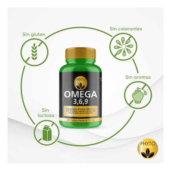 Phytofarma Omega 3,6,9 720mg 360 Capsules