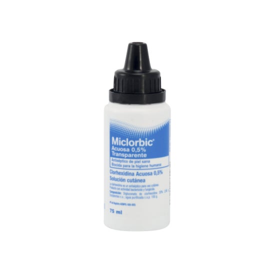 Miclorbic Chlorhexidine micronique 0,5% Capsule aqueuse 75ml
