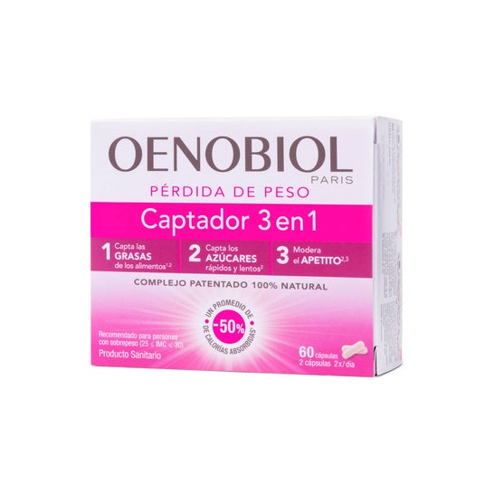 Oenobiol Capteur 3 en 1 60 gélules