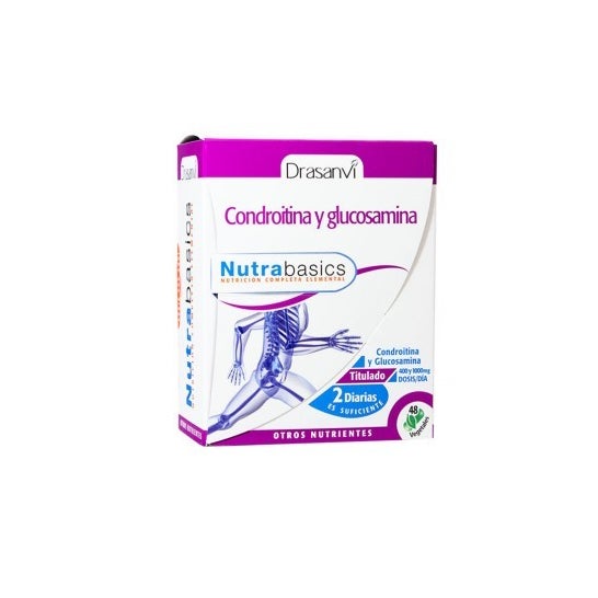 Drasanvi chondroïtine + glucosamine 48caps