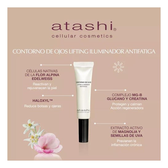 Atashi® Perfection Cellulaire Peau Sublime Contour des Yeux Lift 15ml Atashi® Perfection Cellulaire Peau Sublime Contour des Yeux Lift 15ml