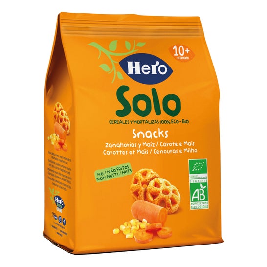 Hero Solo Snacks Carotte etMaïs 40g