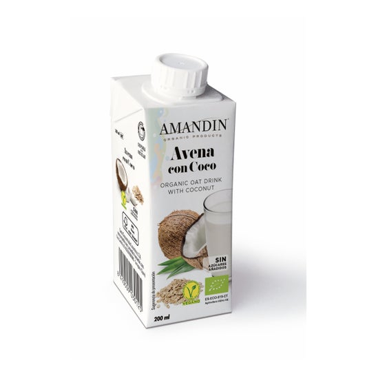 Amandin Avoine et lait de coco 200ml