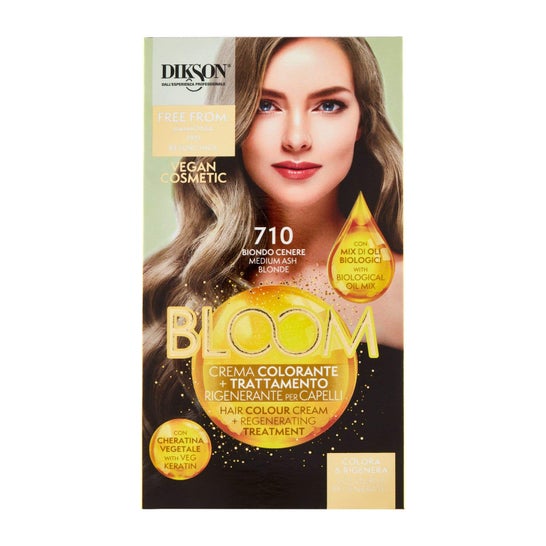 Dikson Bloom Crème de couleur 710 blond cendré moyen 60ml