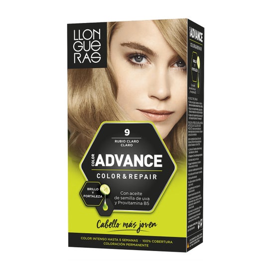 Llongueras Color Advance Teinture pour cheveux N9 blond clair Light1ud